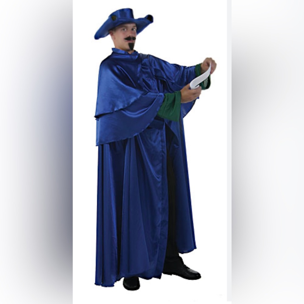 Wizard of Oz Munchkin Coroner Adult Plus Size Costume sz: 3XL